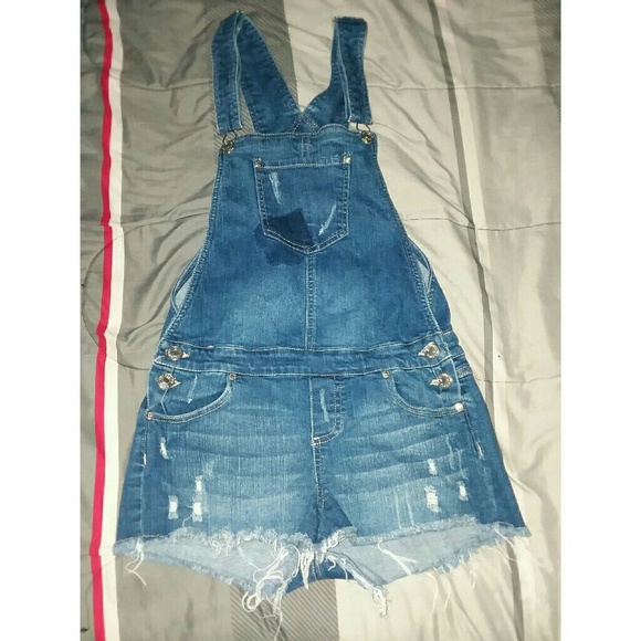 celebrity pink overalls shorts